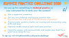 Sunner Practice Challenge 2026 - weekly resources and zooms