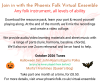 Virtual Ensemble - October 2026